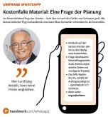 Kostenfalle Material | Autor Klaus Steinseifer | Norddeutsches Handwerk