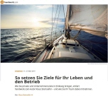 So setzen Sie Ihre Ziele für Ihre Leben und den Betrieb |  Autor Klaus Steinseifer| handwerk.com im April 2019