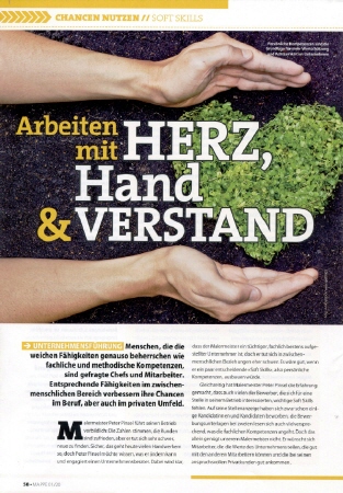 Arbeiten mit Herz & Verstand | Mappe im Januar 2020