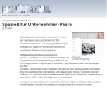 Speziell für Unternehmer-Paare | BAUMETALL im Mai 2020