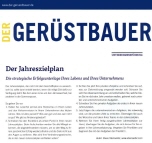 DER GERÜSTBAUER im Januar 2022