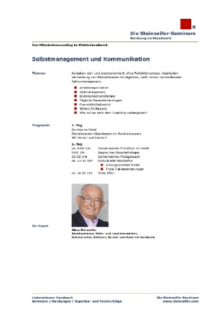 Mitarbeitercoaching Elektrohandwerk im Schwarzald von und mit Klaus Steinseifer vom 24. bis 25. Oktober 2023 2