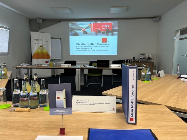 Seminar Notfallplanung von und mit Klaus Steinseifer und Heiko Geiger in der Steinseifer-Akademie