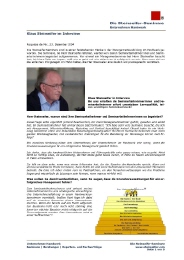 Interview Klaus Steinseifer mit dem Malerblatt aus dem Jahr 2004