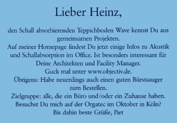 Aktion | Kleinanzeige brand eins 2008