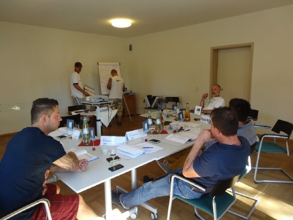 Voarbeiterschulung "Fit f&uuml;r den Job und f&uuml;r die &Uuml;bernahme von Verantwortung" in einem Handwerksunternehmen in R&ouml;dental im Juli 2014 2