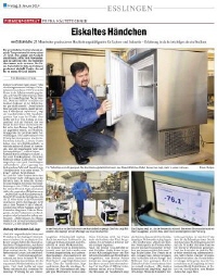 Esikaltes H&auml;ndchen | E&szlig;linger Zeitung im Janaur 2014
