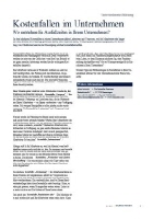 Kostenfallen im Unternehmen - Wo entstehen die Ausfallzeiten in Ihrem Unternehmen? | DER GER&Uuml;STBAUER