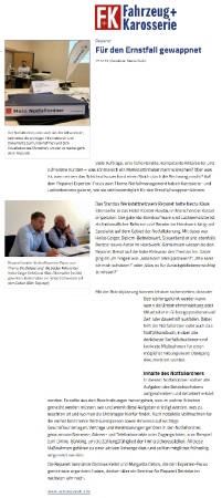 F&uuml;r den Ernstfall gewappnet | F+K im Dezember 2019