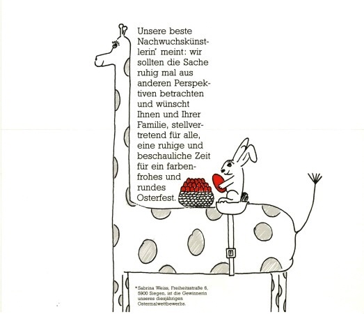 Idee f&uuml;r eine Osterkarte 1